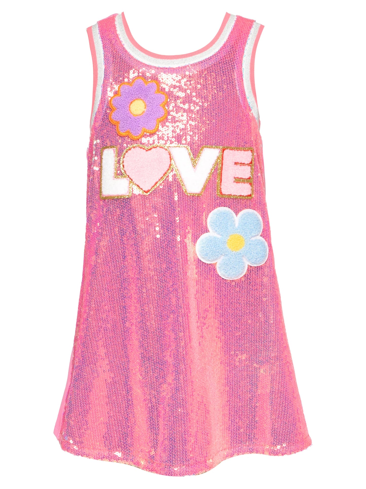 Sequin Love Tank Dress/Baby Sara