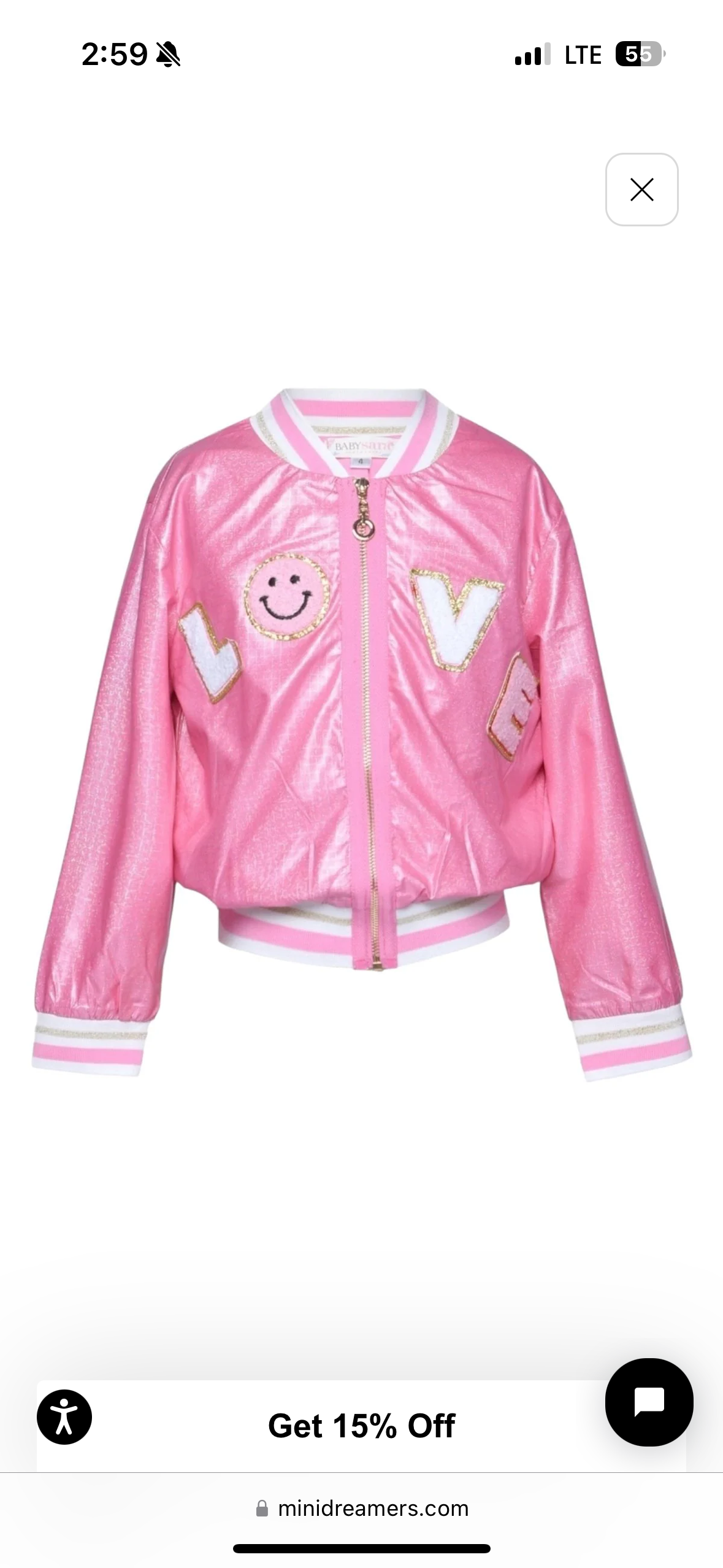 Lightweight Bomber Jacket/Baby Sara