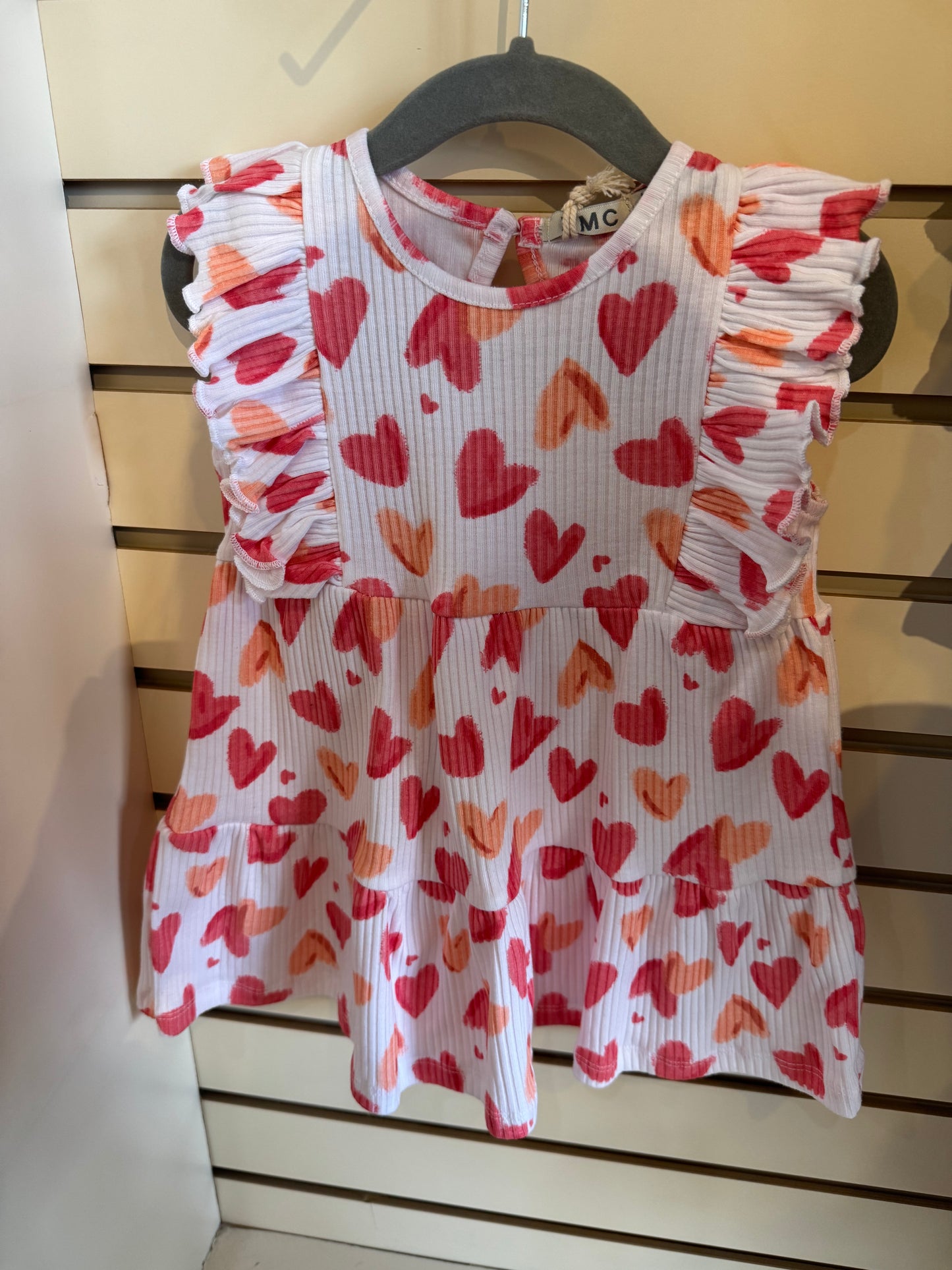 Ribbed Heart Dress/EMC