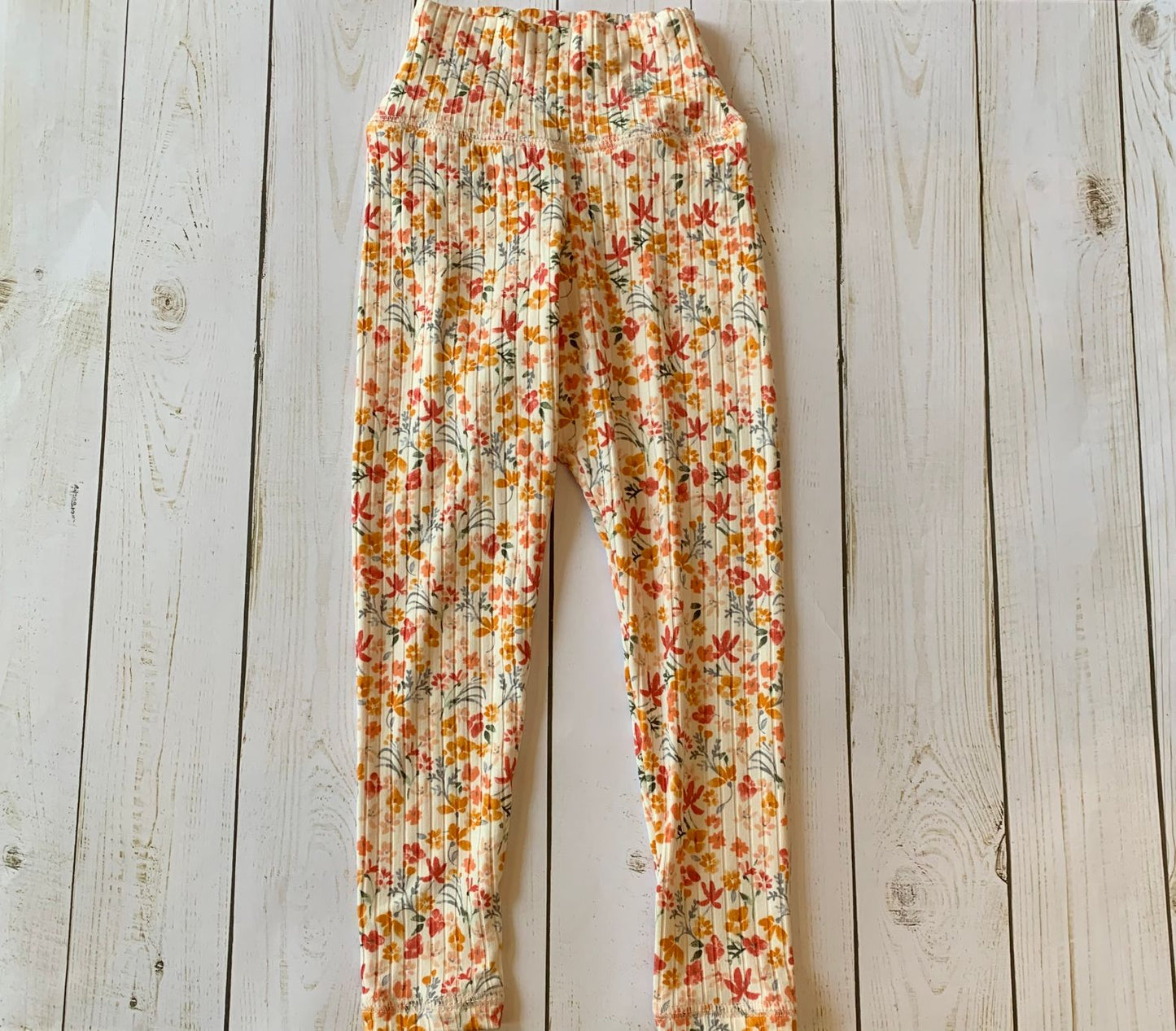 Sunset Floral Leggings/Yoga Baby