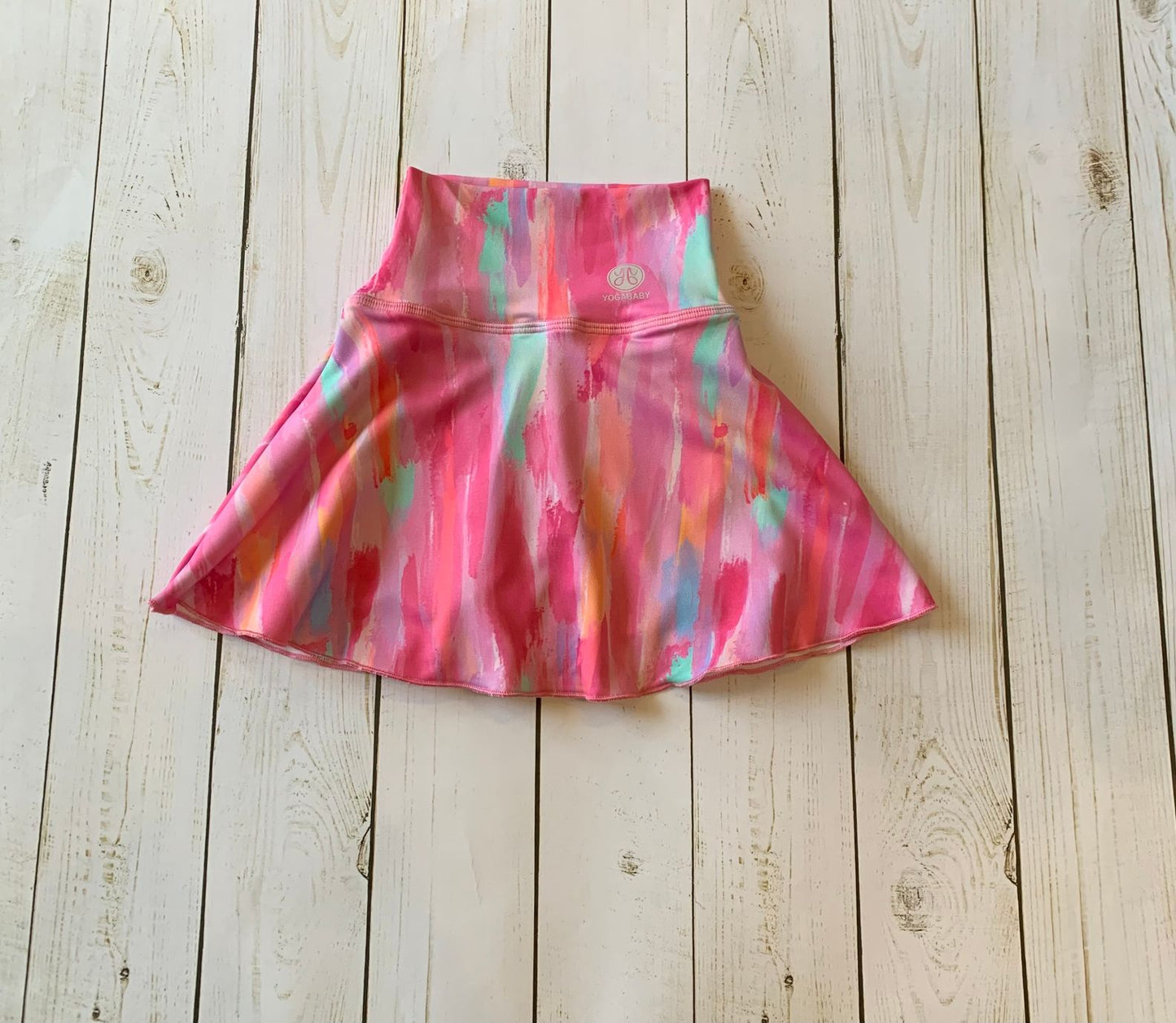 Spring Tie Dye Tennis Skirt/Yoga Baby