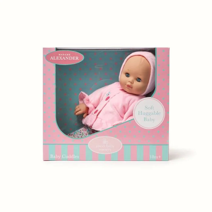 Baby Cuddles Pink Hoodie/Madame Alexander
