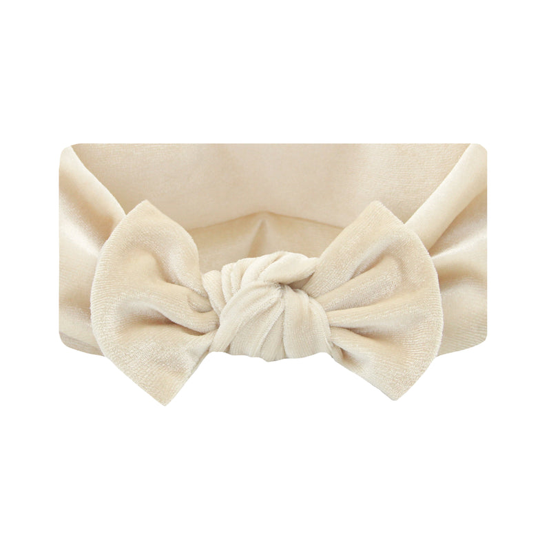 Velvet Latte Knot Headband/Lou Lou
