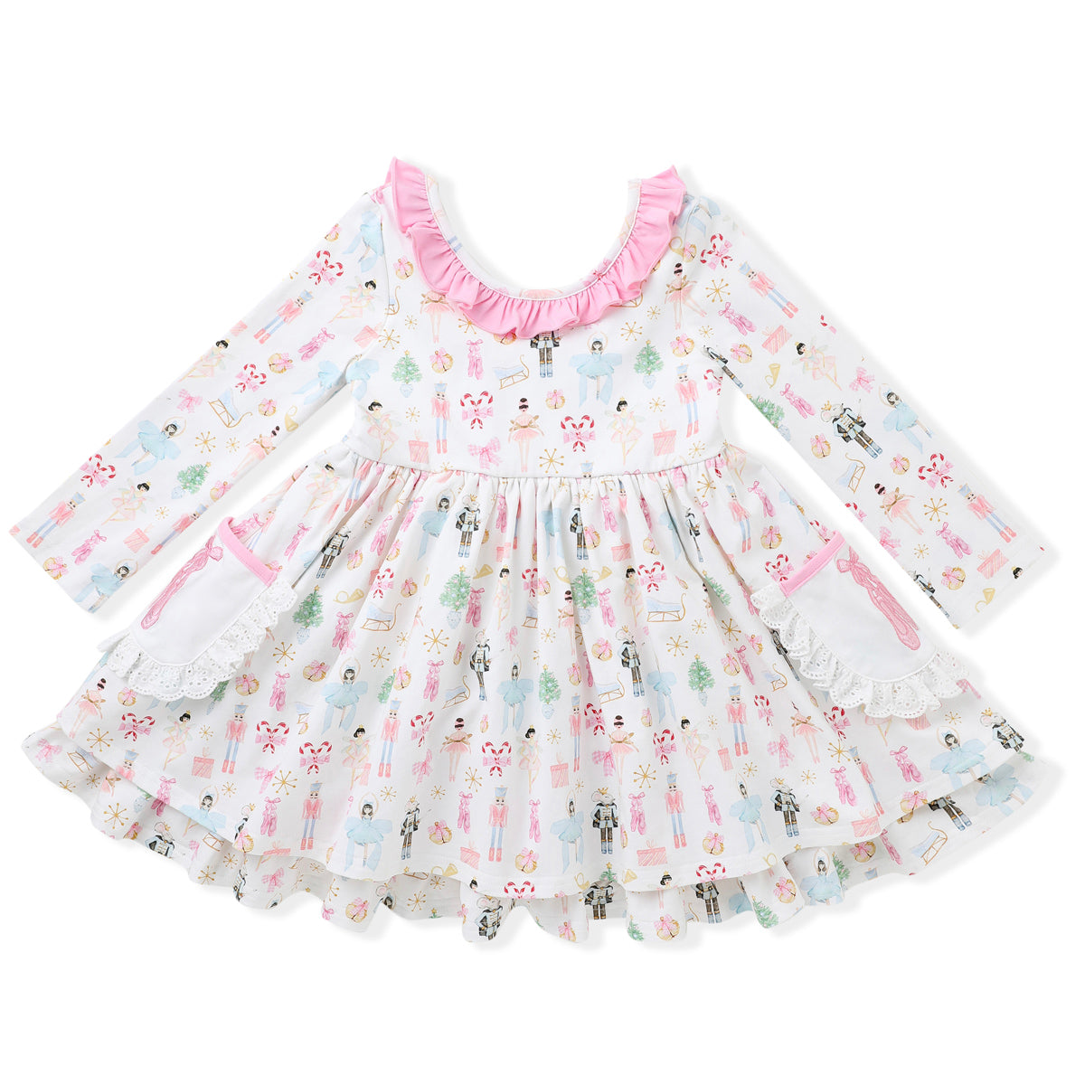 Nutcracker Embroidery Dress/Swoon Baby
