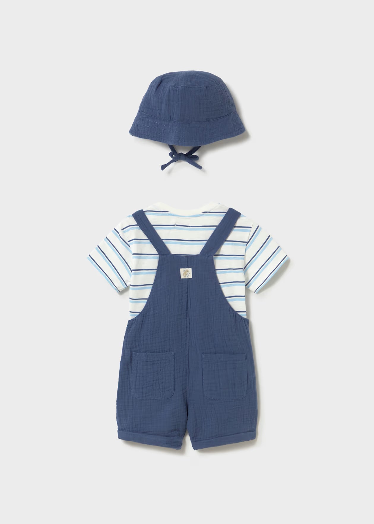 3 Pc Dungaree Overall Set/Mayoral