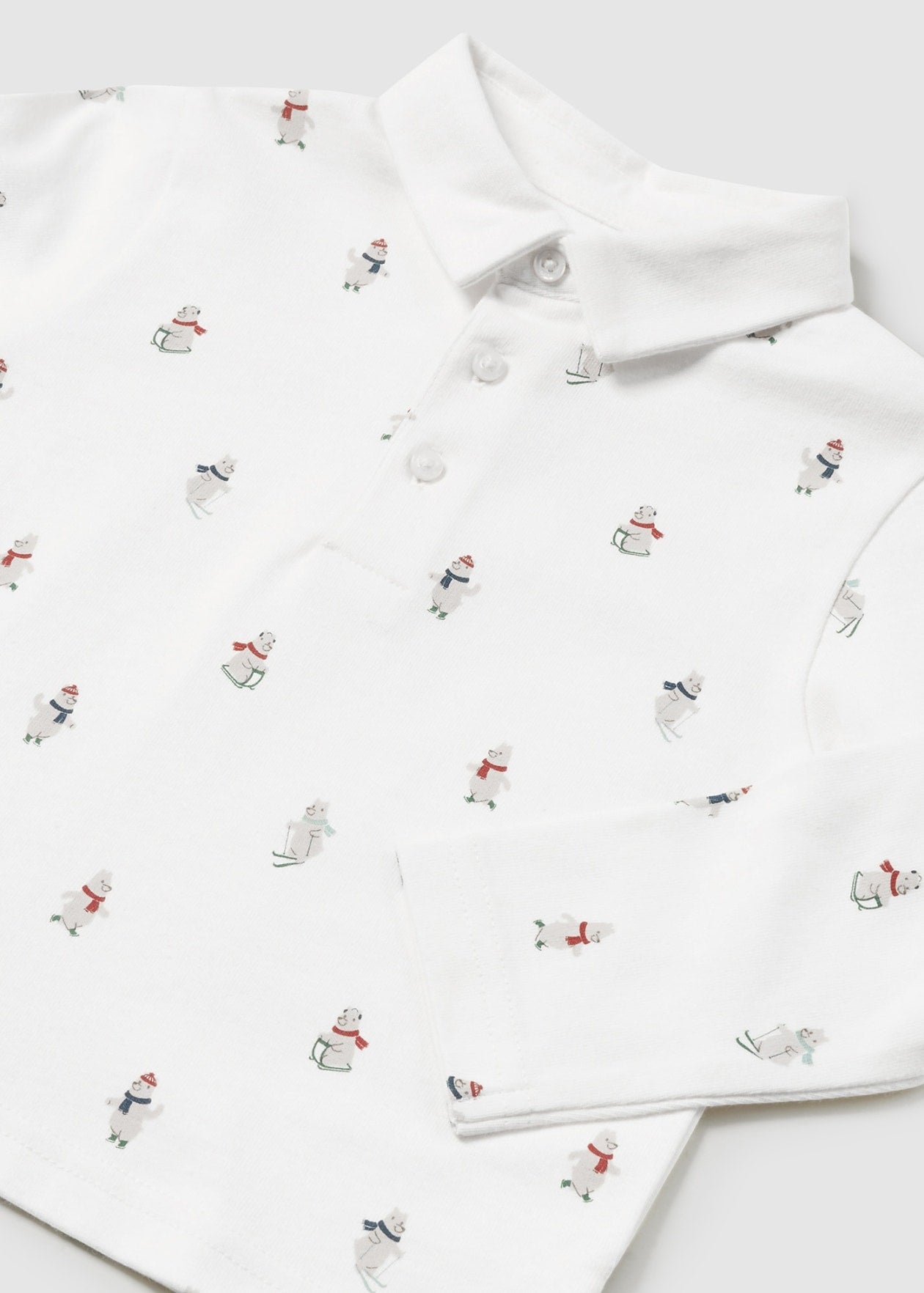 Polar Bear L/S Polo Shirt/Mayoral