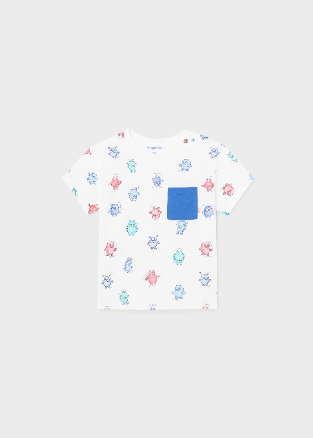 Printed s/s T-shirt/Mayoral