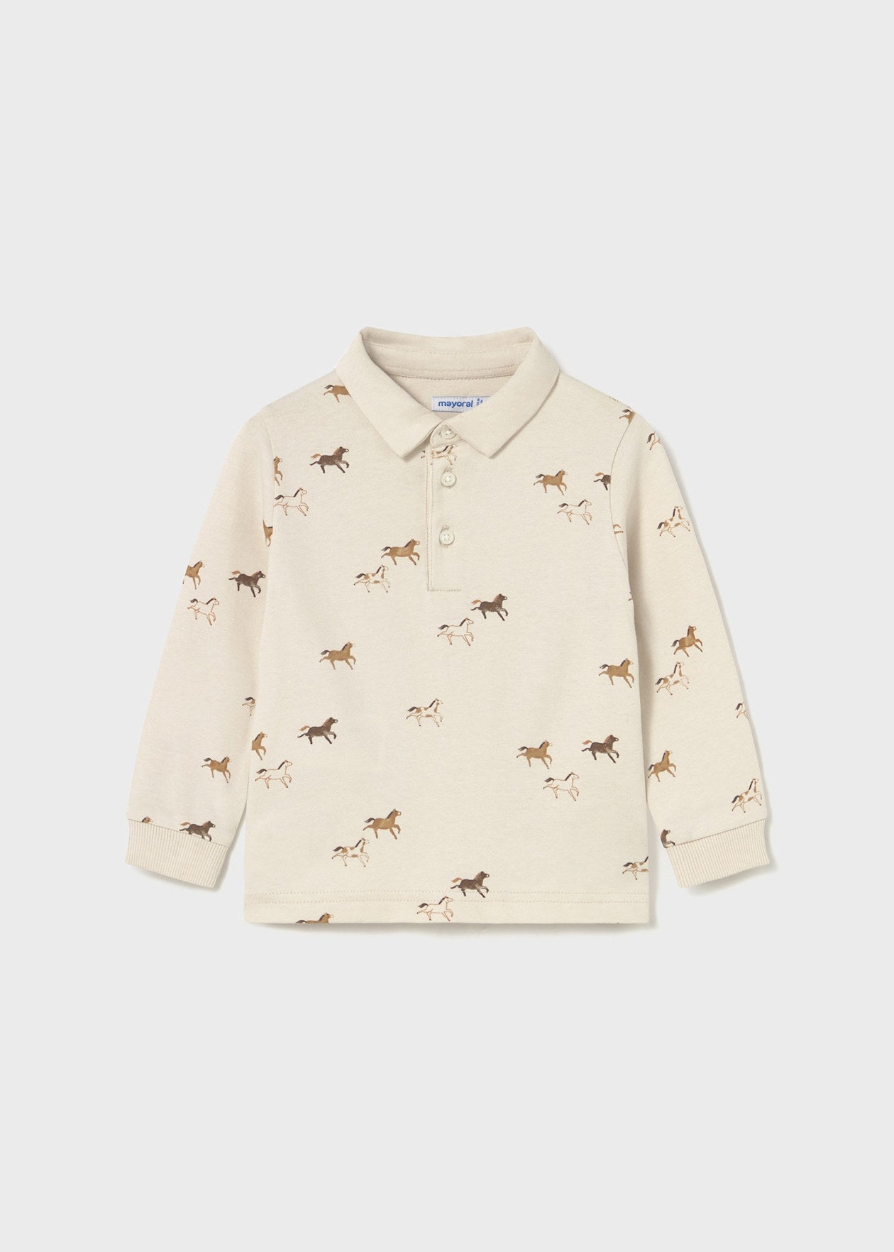 Horse Printed Polo 2102/Mayoral
