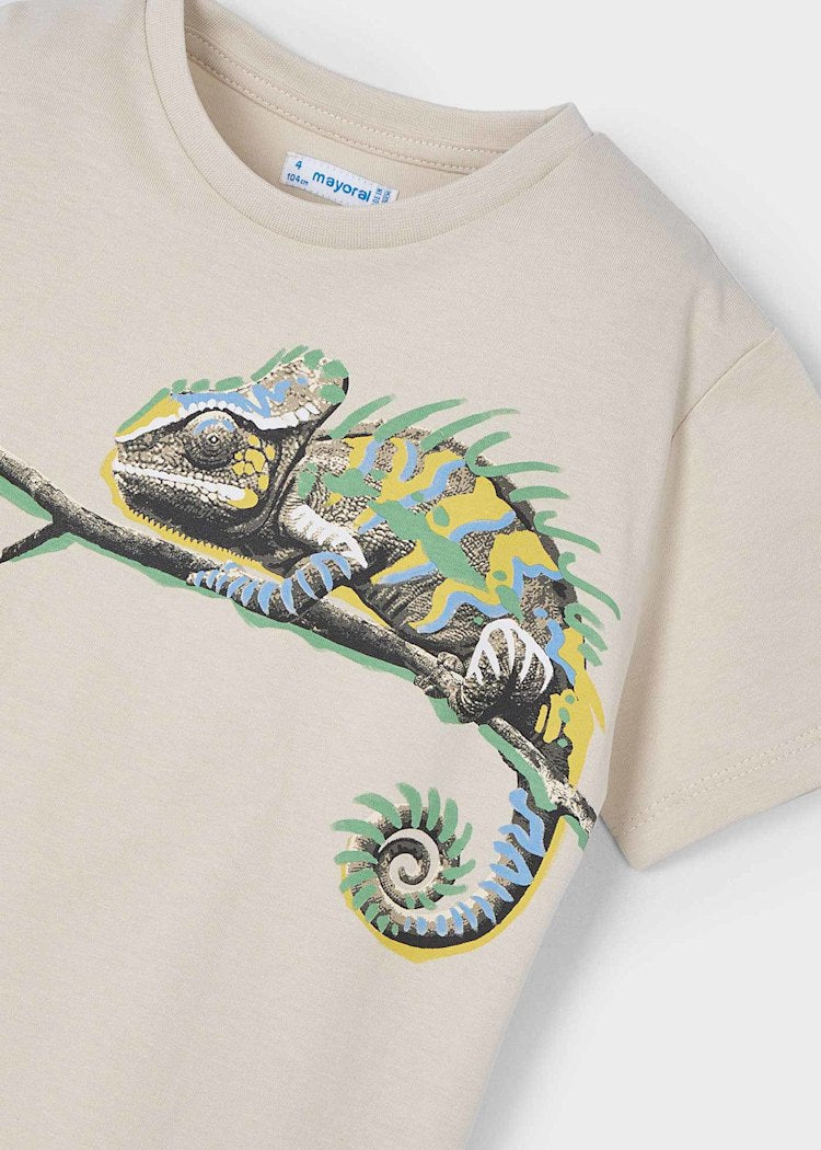 Chameleon Graphic T-Shirt/Mayoral