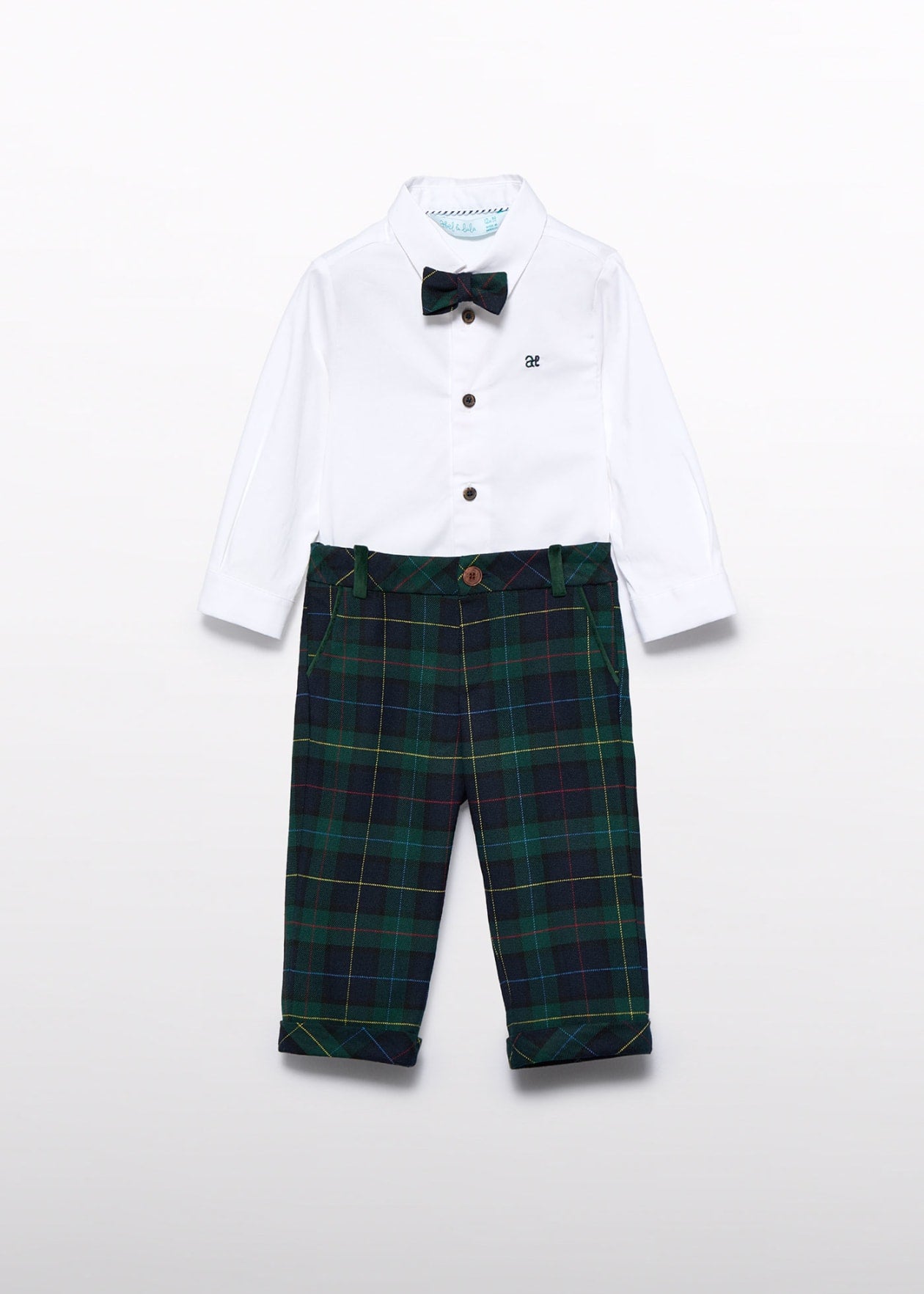 Plaid Pant Set/Abel & Lula