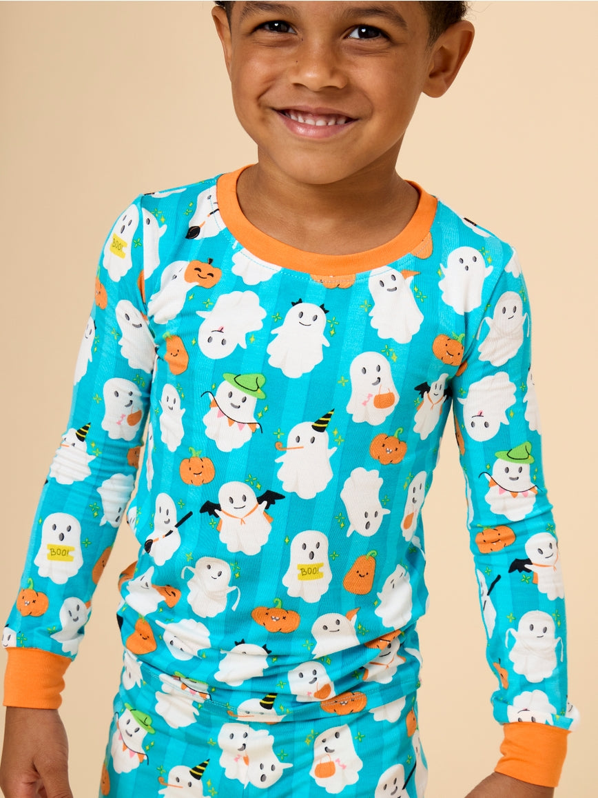 Boo Bash L/S Pajama Set/Rugged Butts