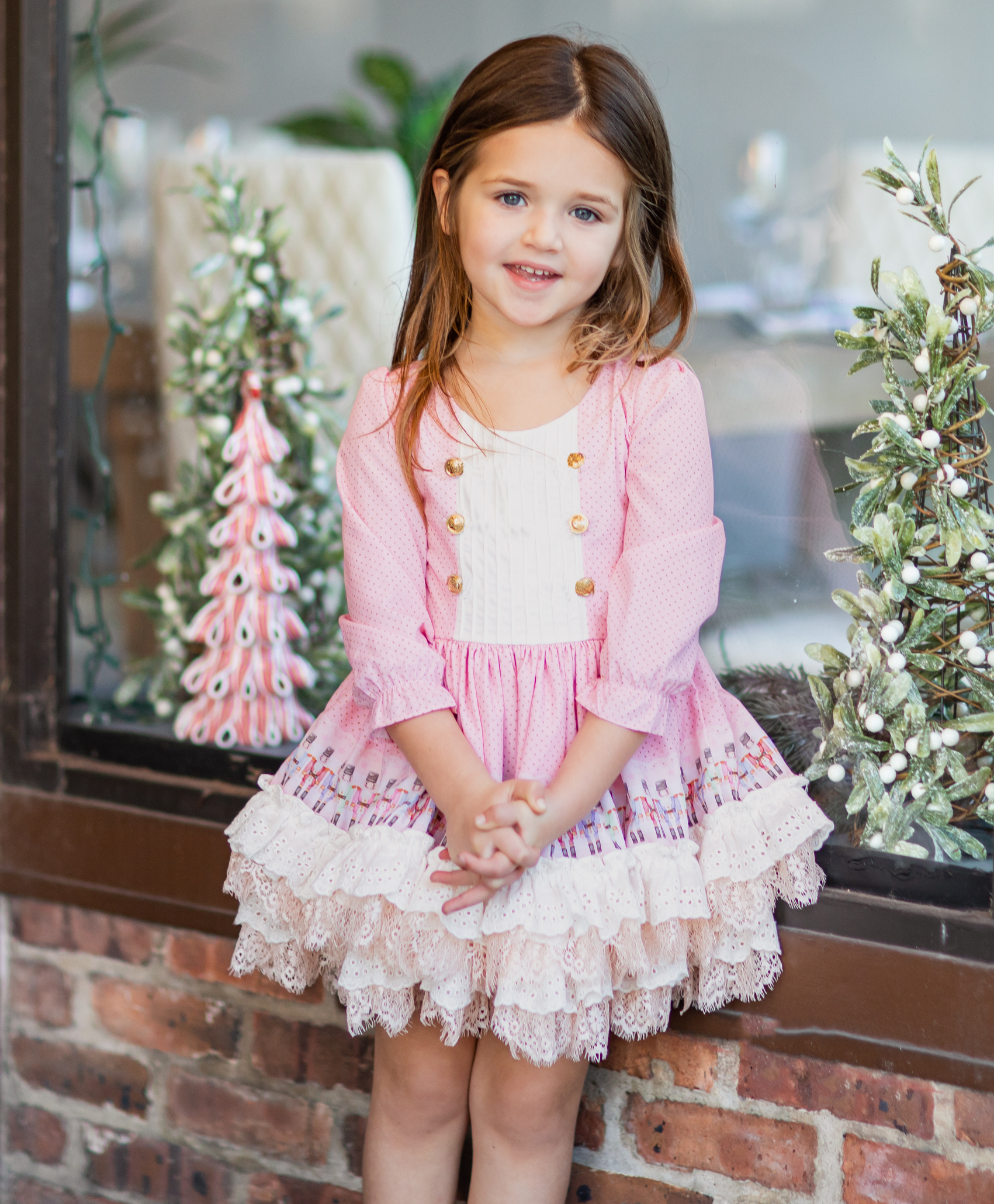 Garnet Nutcracker Dress/Be Girl 12 Month / Pink Multi / F23 Garnet Nutcracker Dress/Be Girl 12 Month / Pink Multi / F23