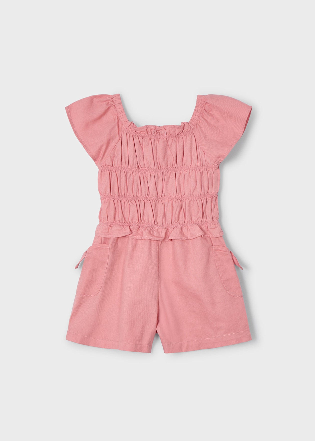 Ruched Romper/Mayoral