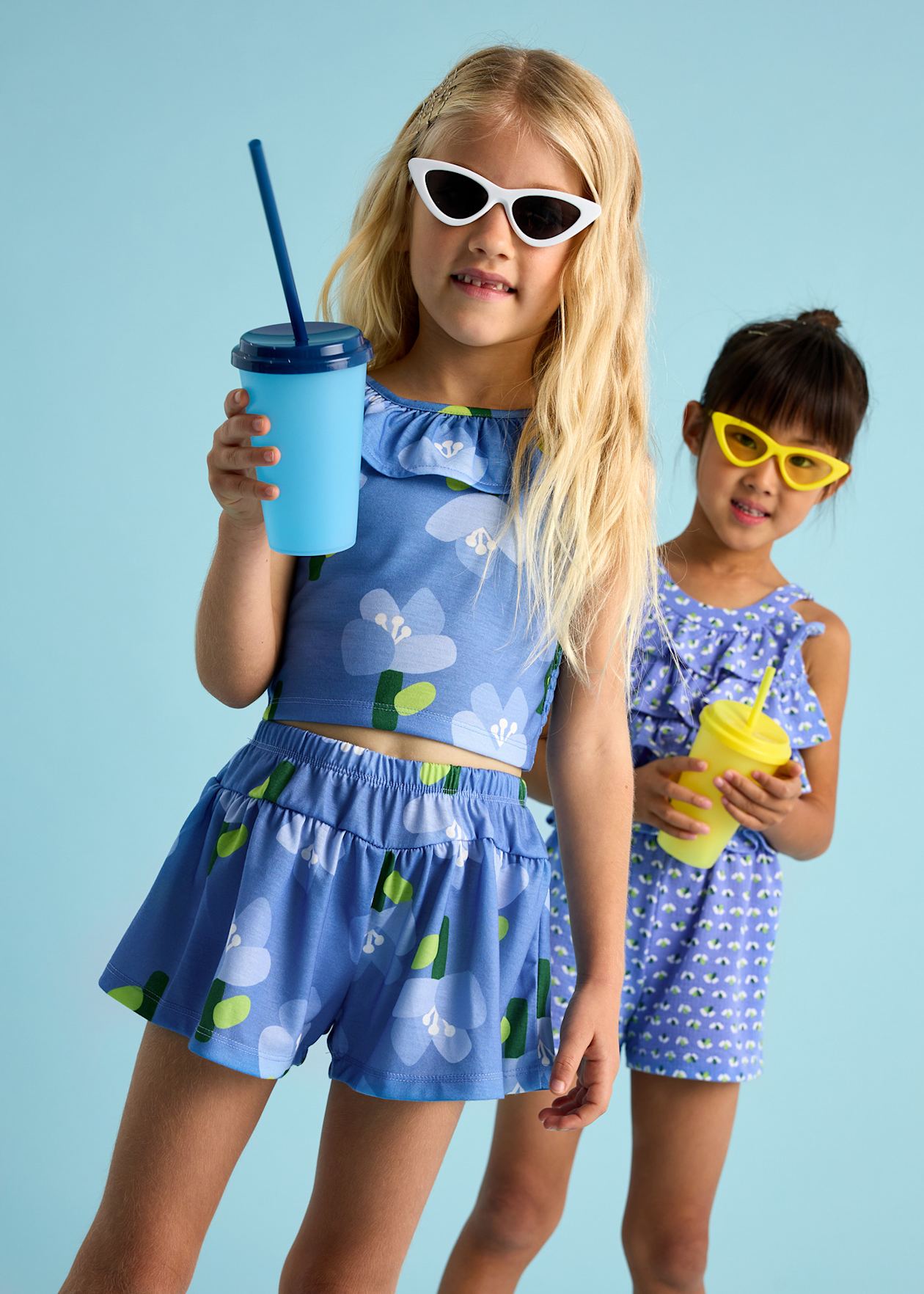 Floral Short Set/Mayoral