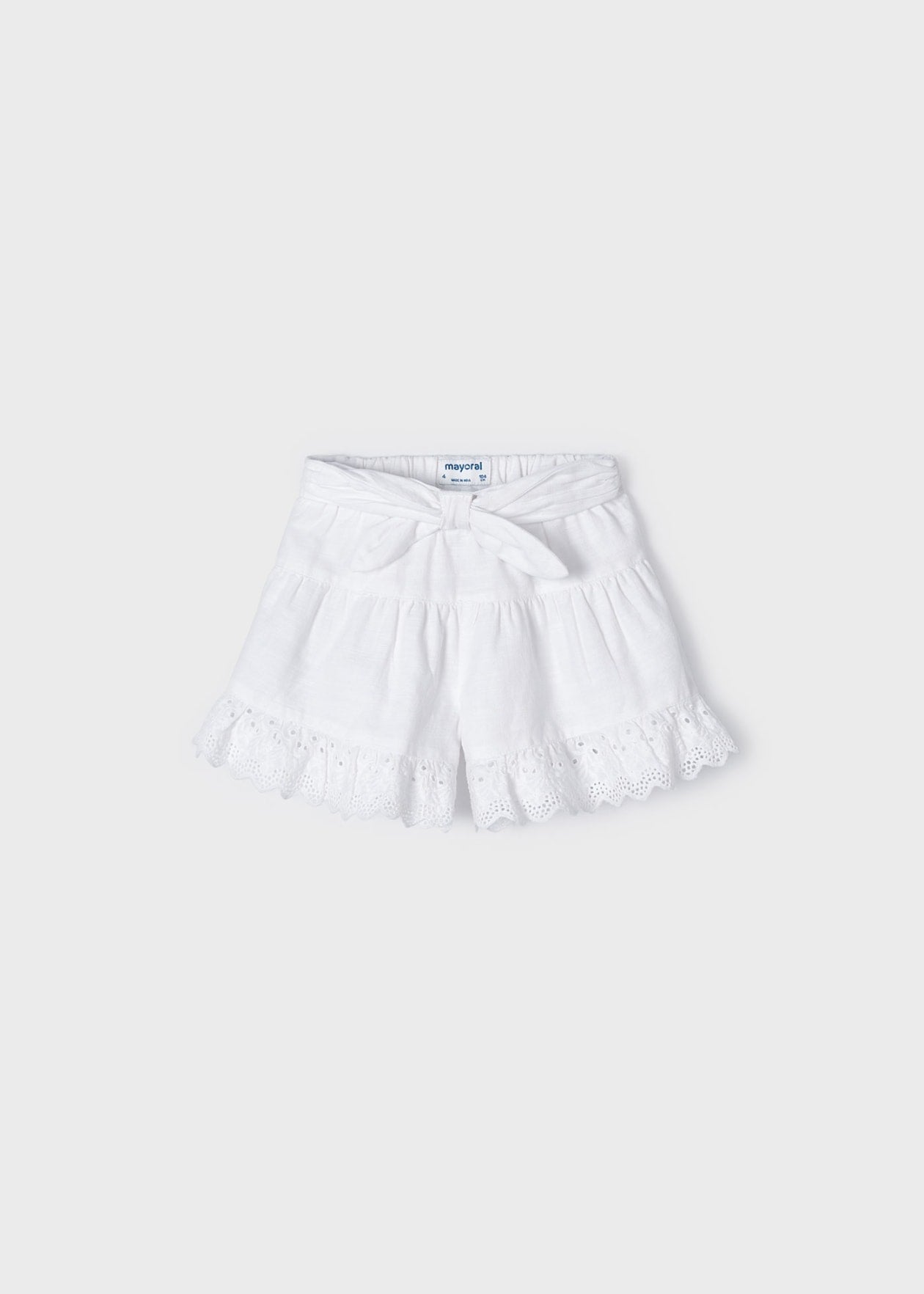 Ruffled Eyelet Skort/Mayoral