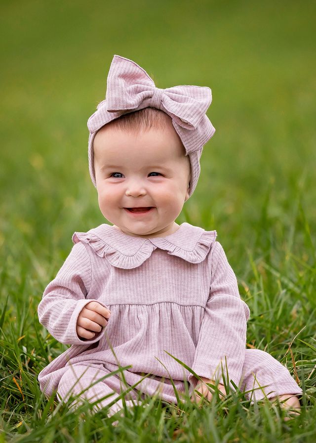 Heather Romper/Mabel & Honey