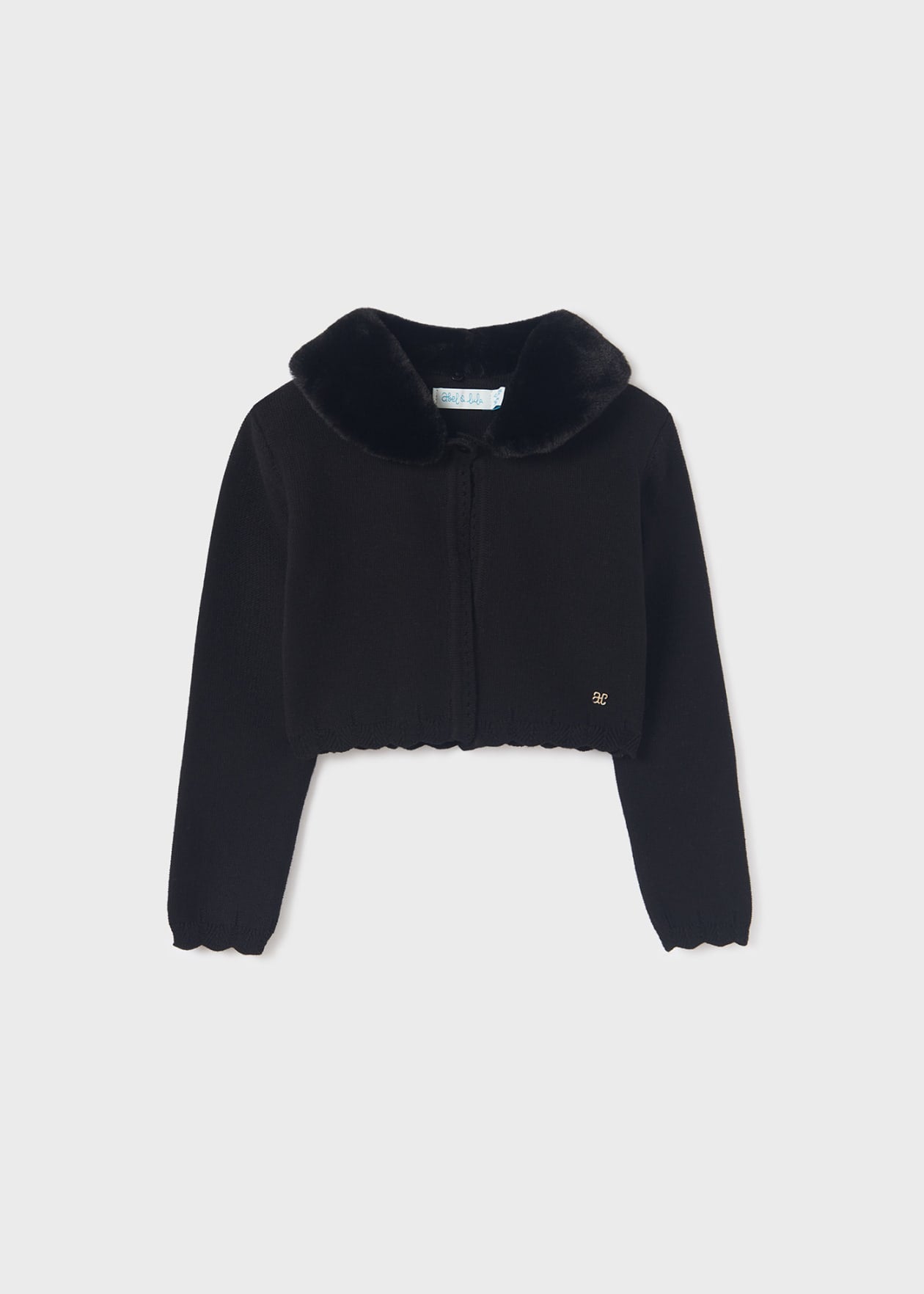 Fur Collar Cardigan/Abel & Lula