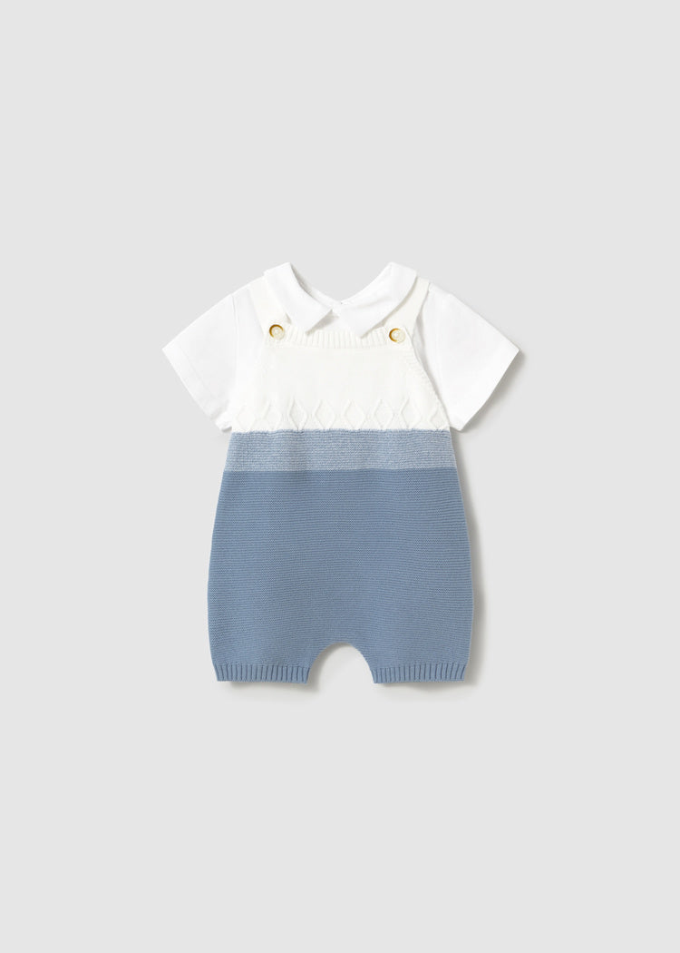 Knit Dungaree Set/Mayoral