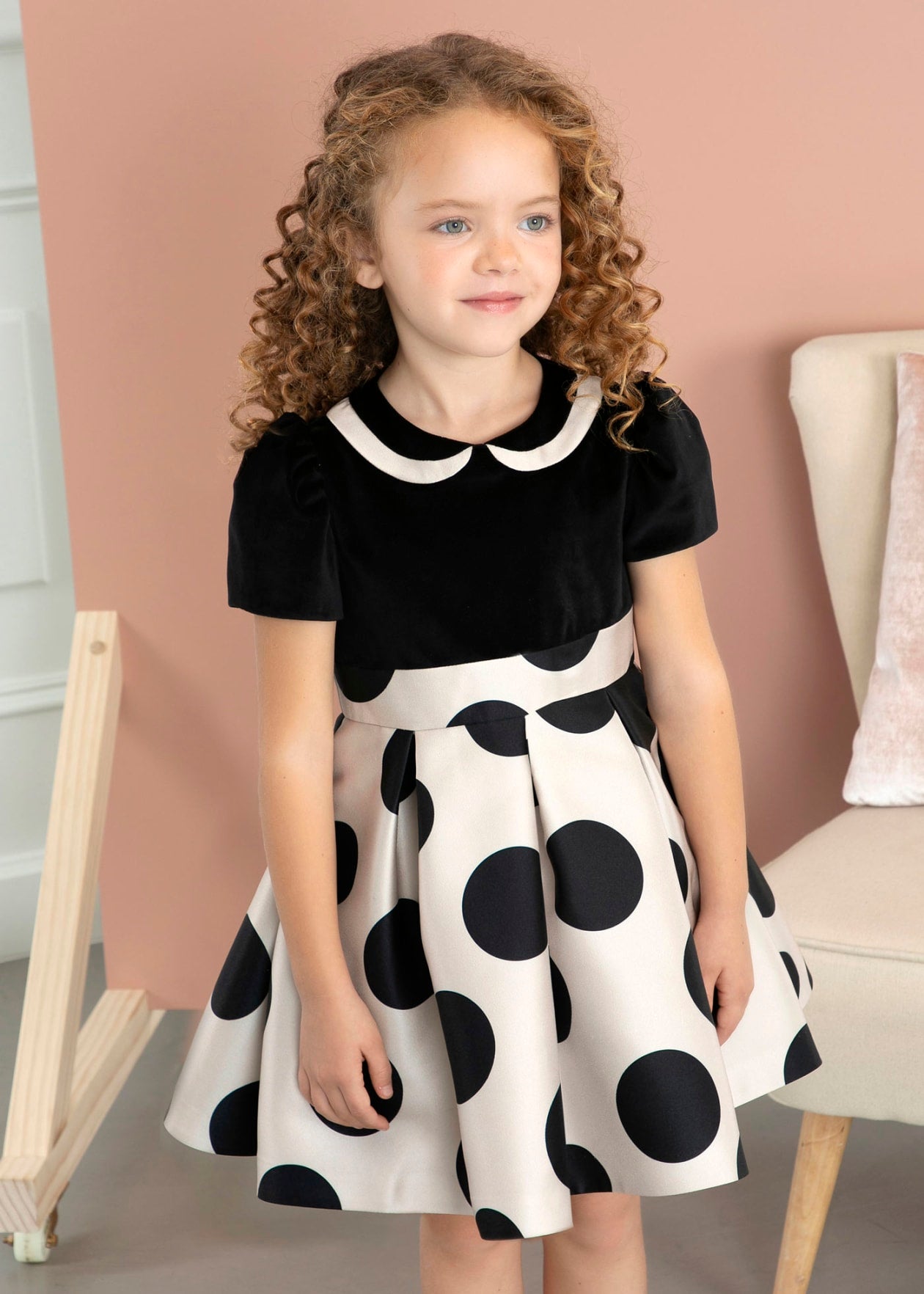 Polka Dot Dress/Abel & Lula