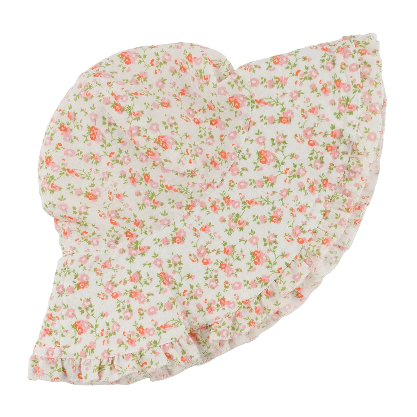 Poppy Sprig Ruffle Sunhat/oh baby