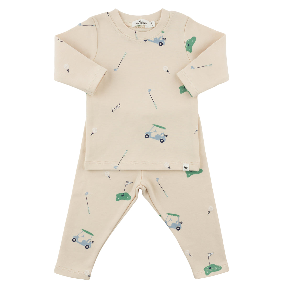Golf 2pc Set/oh baby