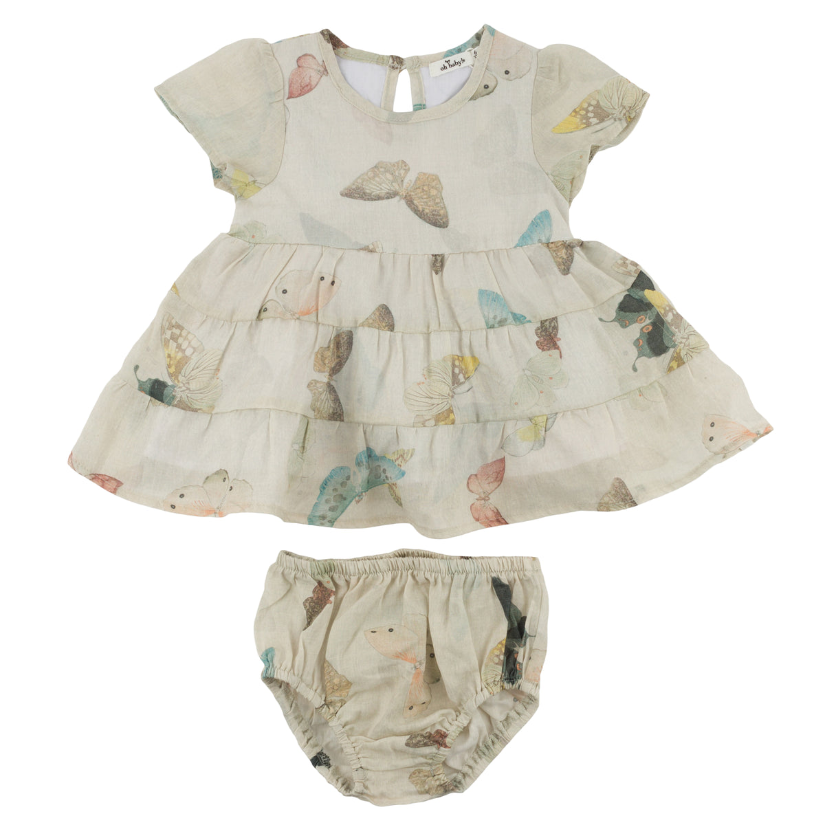 Sophie Butterfly Garden Dress/oh baby