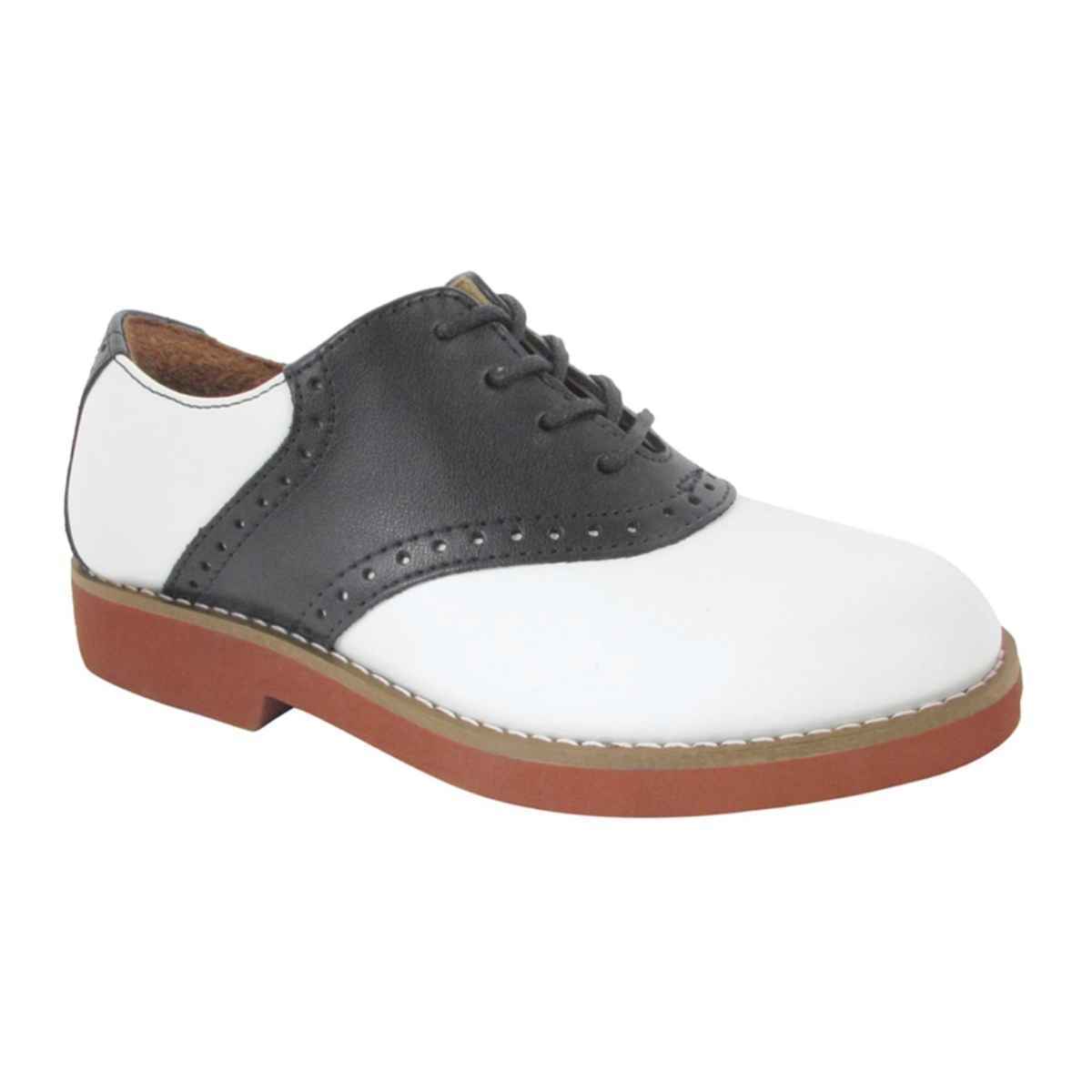 Woman Black Upper Class Saddle Shoe/School Issue