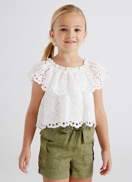 Eyelet Top/Mayoral