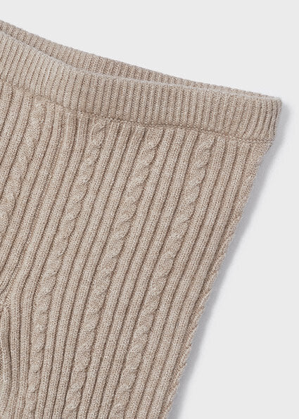Tan Knit Leggings/10275/Mayoral