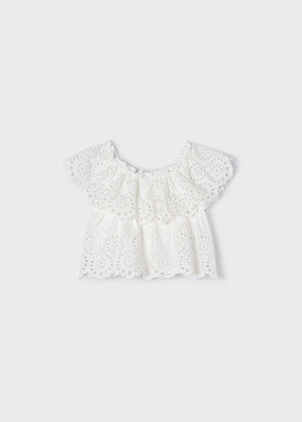 Eyelet Top/Mayoral