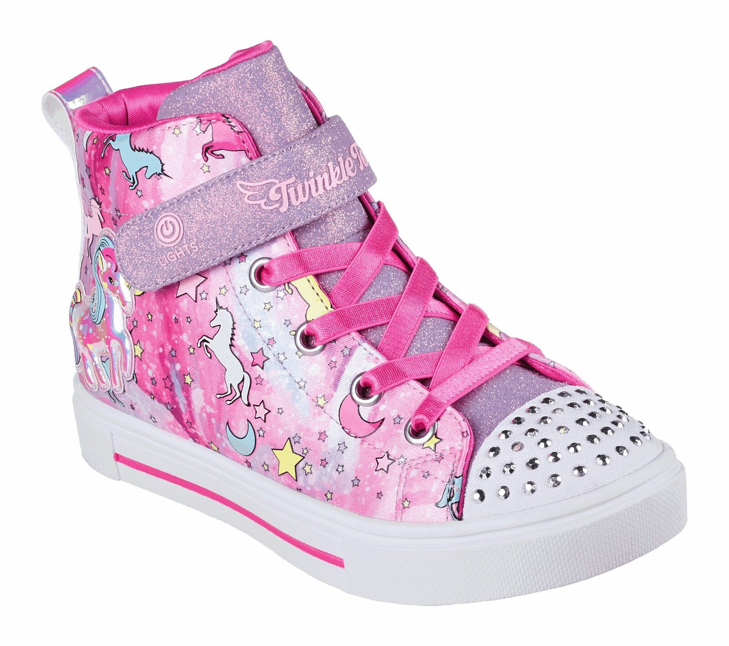 Twinkle Toes Sparks Mid/Unicorn/Skechers