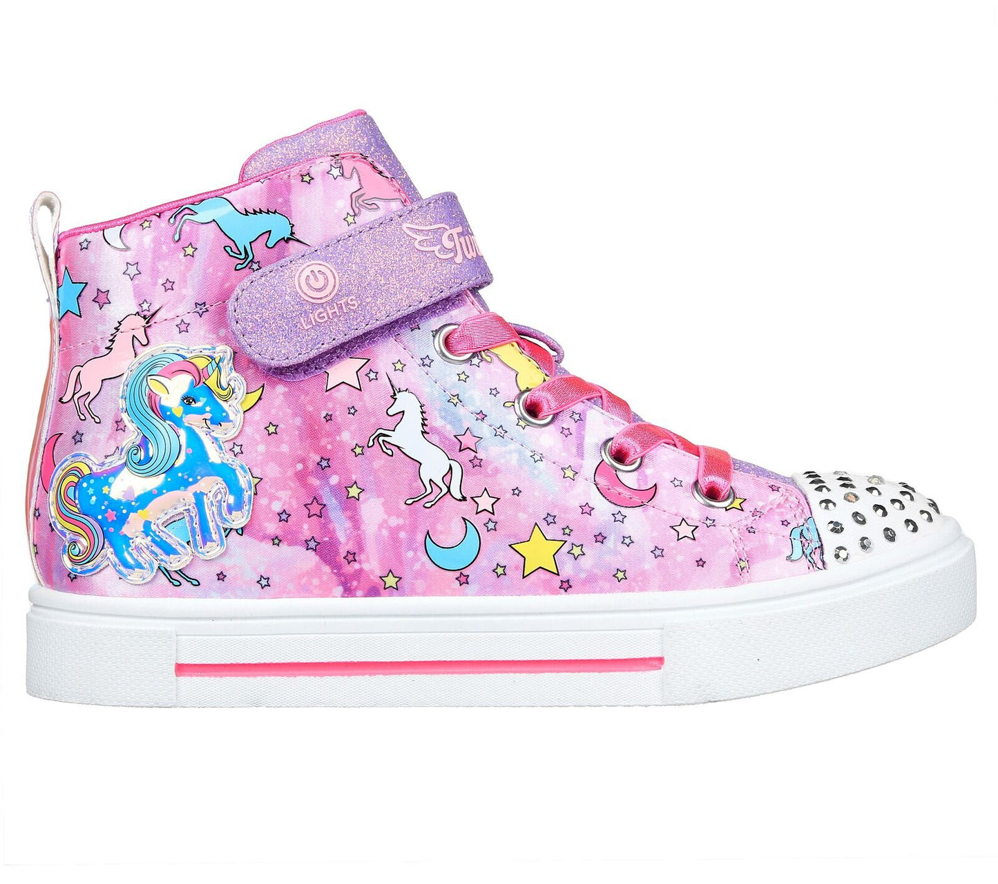 Twinkle Toes Sparks Mid/Unicorn/Skechers