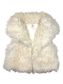 Fuzzy Faux Fur Vest/ML Kids
