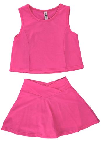 2 Piece Athletic Skort Set/ML Kids