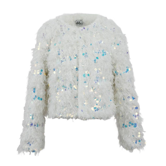 Plush Sequin Jacket/Lola and the Boys