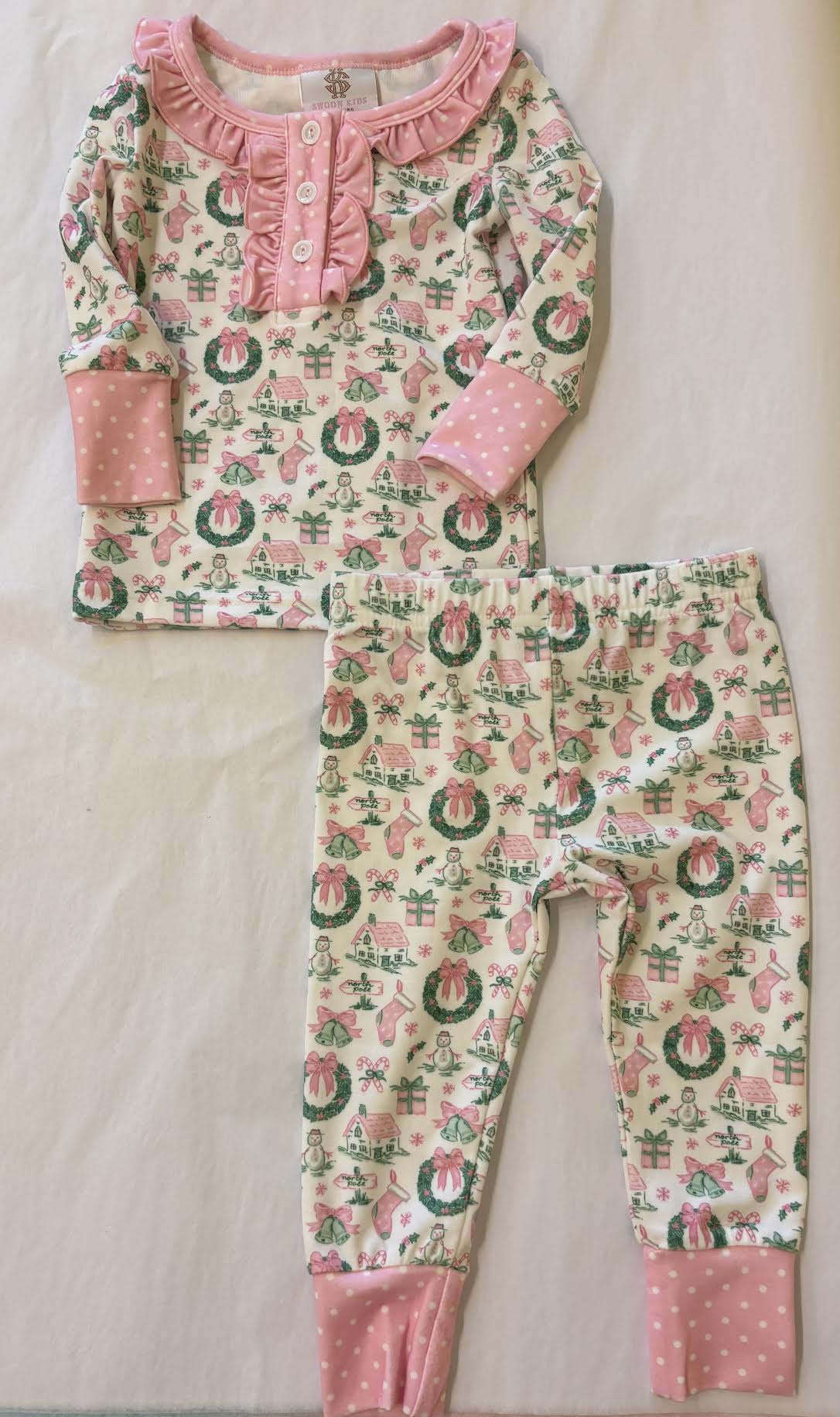 Christmas Butterknit 2 Pc Pajama/Swoon Baby