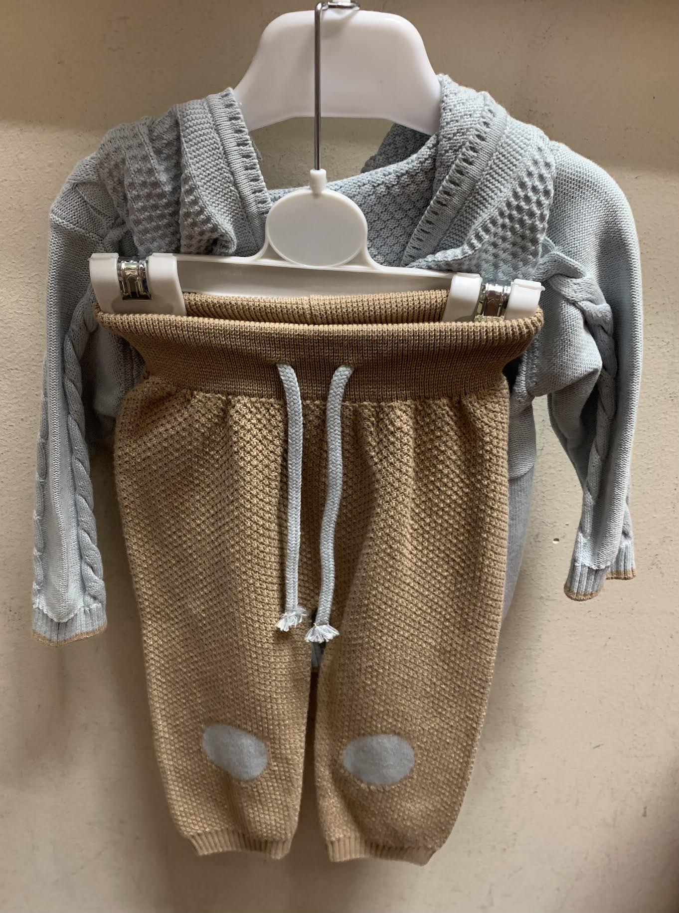 Boy 2 Piece Knit Sweater Set/Leo King