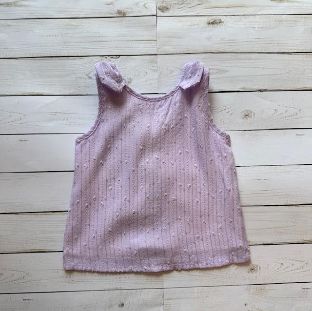 Lace Back Tank Top/ML Kids