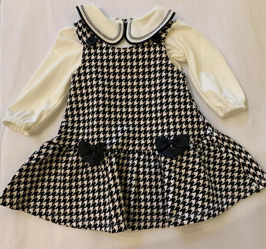 Black & White Checkered Dress/Milon