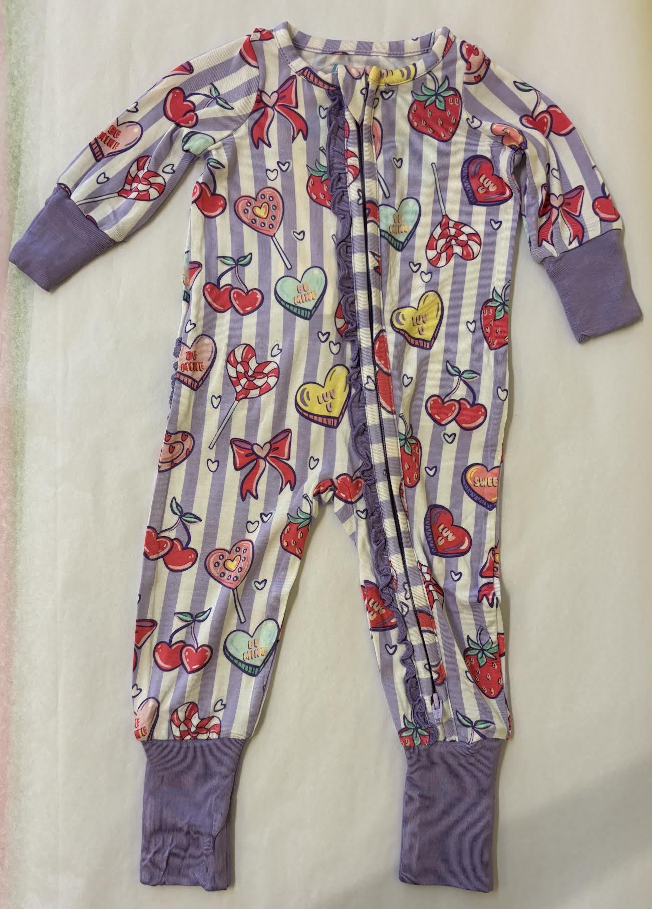 Lolly Hearts Convertible One Piece/Rugged Butts