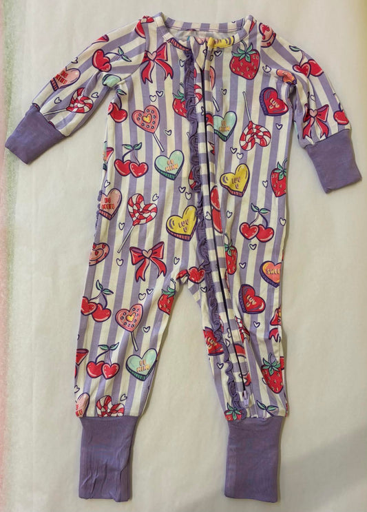 Lolly Hearts Convertible One Piece/Rugged Butts