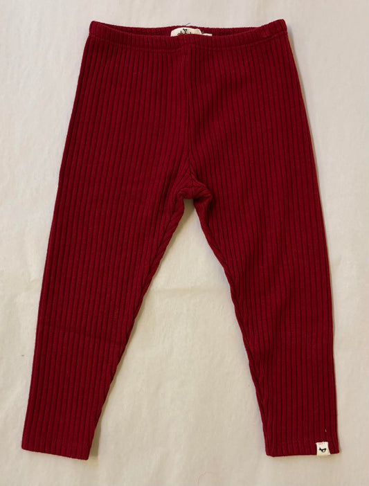 Rib Plain Legging/Oh Baby
