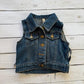 Fringe Back Denim Vest/ML Kids