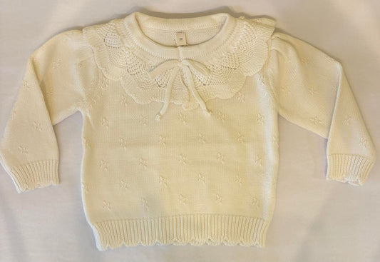 Crochet Lace Sweater/Remington Road