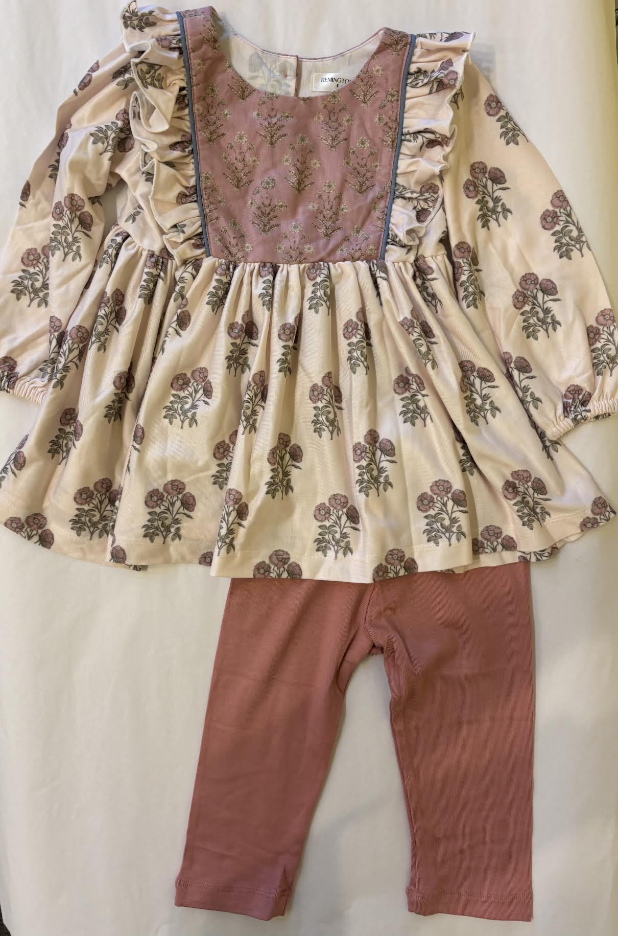 Ruffle Pant Set/Remington Road