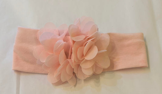 Peach Blossom Headband/Haute Baby