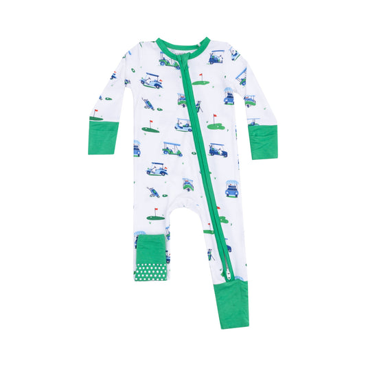 Vintage Golf Carts Romper/Angel Dear