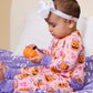 Pumpkin Boo Convertible One Piece PJ/Ruffle Butts