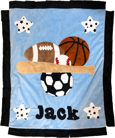 All Star Sports Blanket/Boogie Baby