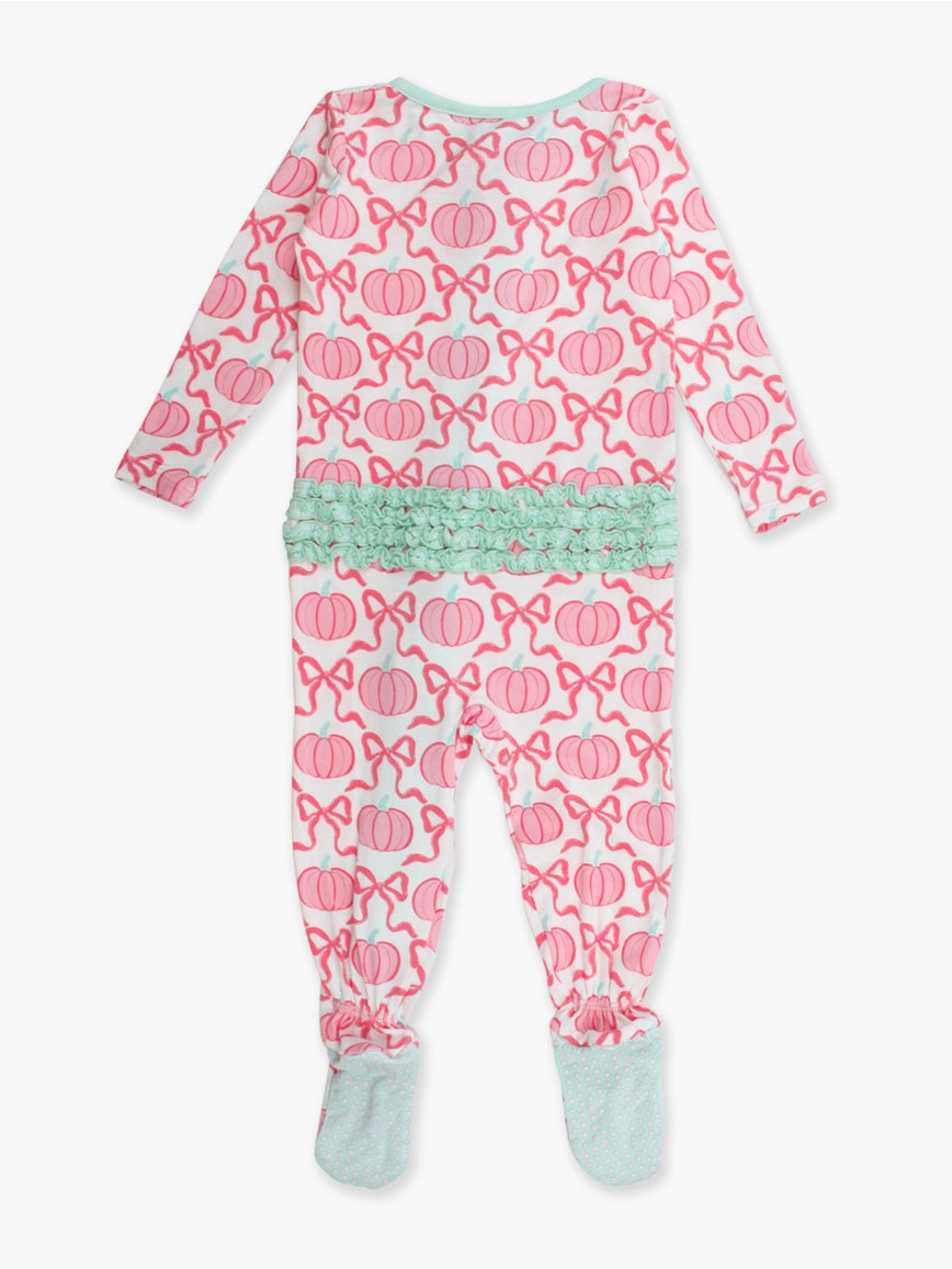 Fairytale Pumpkins Footie PJ/Ruffle Butts